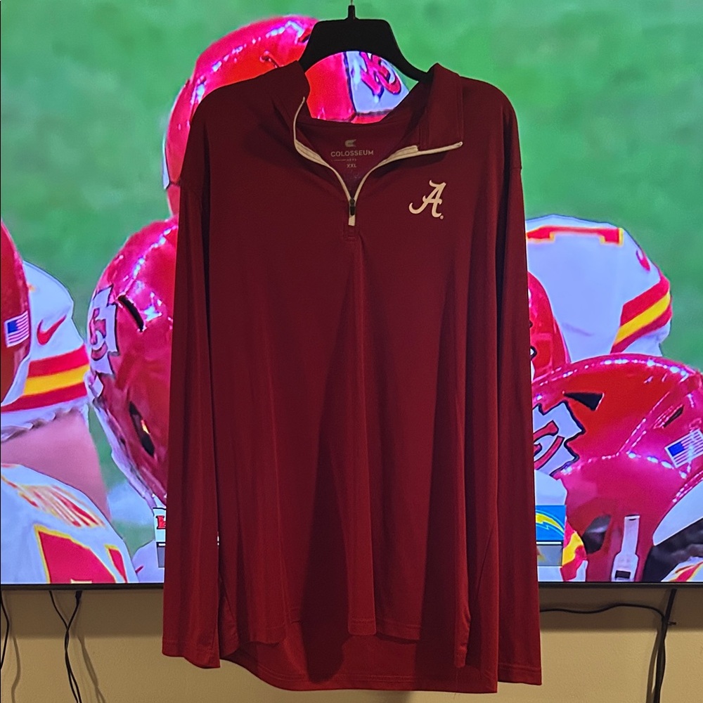 Alabama Crimson Tide Light weight Quarter Zip Pullover